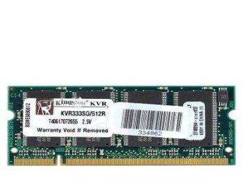 512 Mb Kvr333 Mhz Kingston Notebook Ram