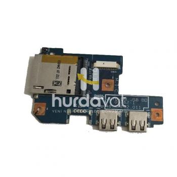 Acer Aspire 7741 7551 IO Board USB Port Kart Okuyucu SD Drive 48.4HP02.011 - sk3664