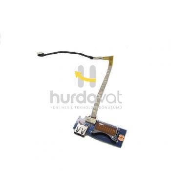 Samsung BA92-09694A Notebook SD Kart USB Port Board NP530 NP530U4C NP530U4B -Sk5021