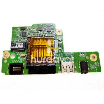 Dell Vostro 3360 IO Board USB Port Audio Kart LAN Ethernet Port Ses Kartı DA0V07PI6D1 0V4Y1J - sk3546