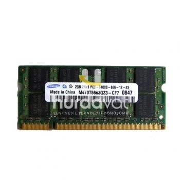 Samsung 2GB 2RX8 PC2 6400S-666-12-E3 800 MHZ 2GB Ddr2 Notebook Ram