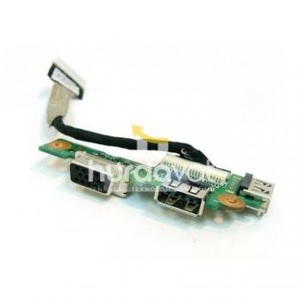 Dell inspiron N5010 IO Board USB Kart VGA Port 48.4HH03.011