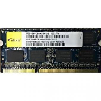 Elixir 4Gb 2rx8 Pc3 10600S 9-10-F2 1333 Mhz Notebook Ram
