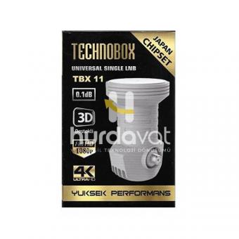 Technobox TBX 11 Universal Single LNB Tekli LNB 