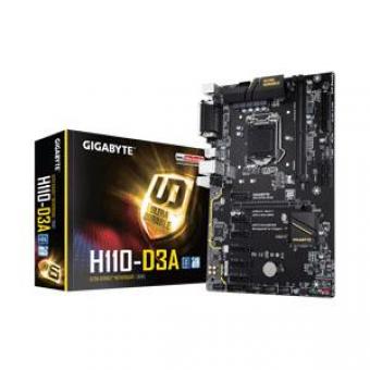 GİGABYTE H110-D3A M2SATA DDR4 LGA 1151 İNTEL H110 ATX ANAKART