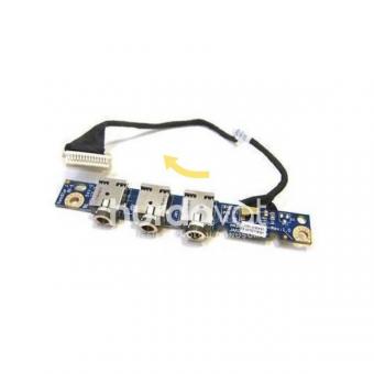 HP Compaq DV4 CQ40 CQ41 CQ45 IO Board Audio Jack Board Ses Kartı 486840-001 LS-4081P