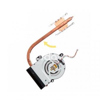 Asus X55 X55A X55C Fan Bloğu Fan Soğutucu Bakır Heatsing CPU Cooler 13GNBH1AM020-2 - sk4459