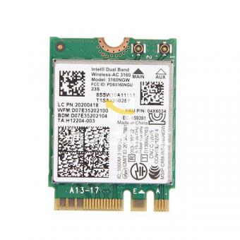 3160NGW Wireless Kart Bluetooth Kart İntel Asus Lenovo Thinkpad 2.4/5,8 GHZ Bluetooth 4.0